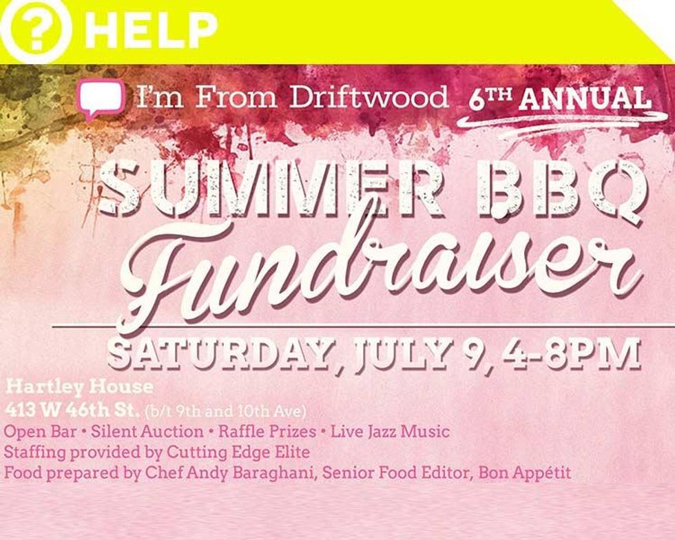 I'm From Driftwood NYC fundraiser