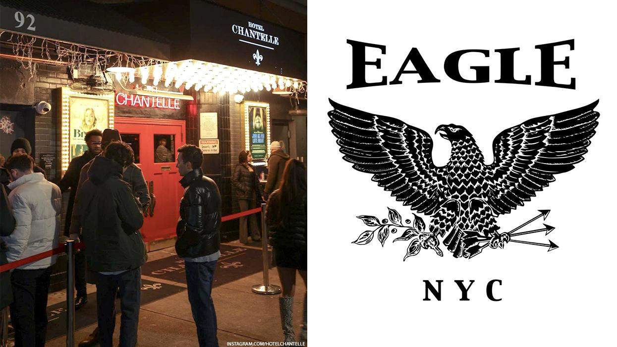 Image of Hotel Chantelle and the Eagle NYC logo