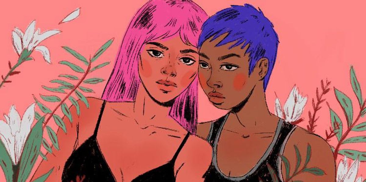 Hot Girls Lesbian Sex Cartoons - 27 Lesbian Sex Tips Porn Won't Teach You