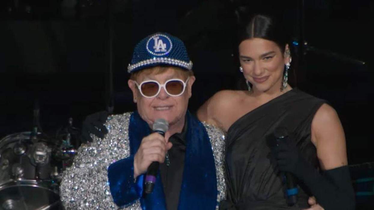 Elton John Duets With Dua Lipa, Brandi Carlile at Farewell Tour
