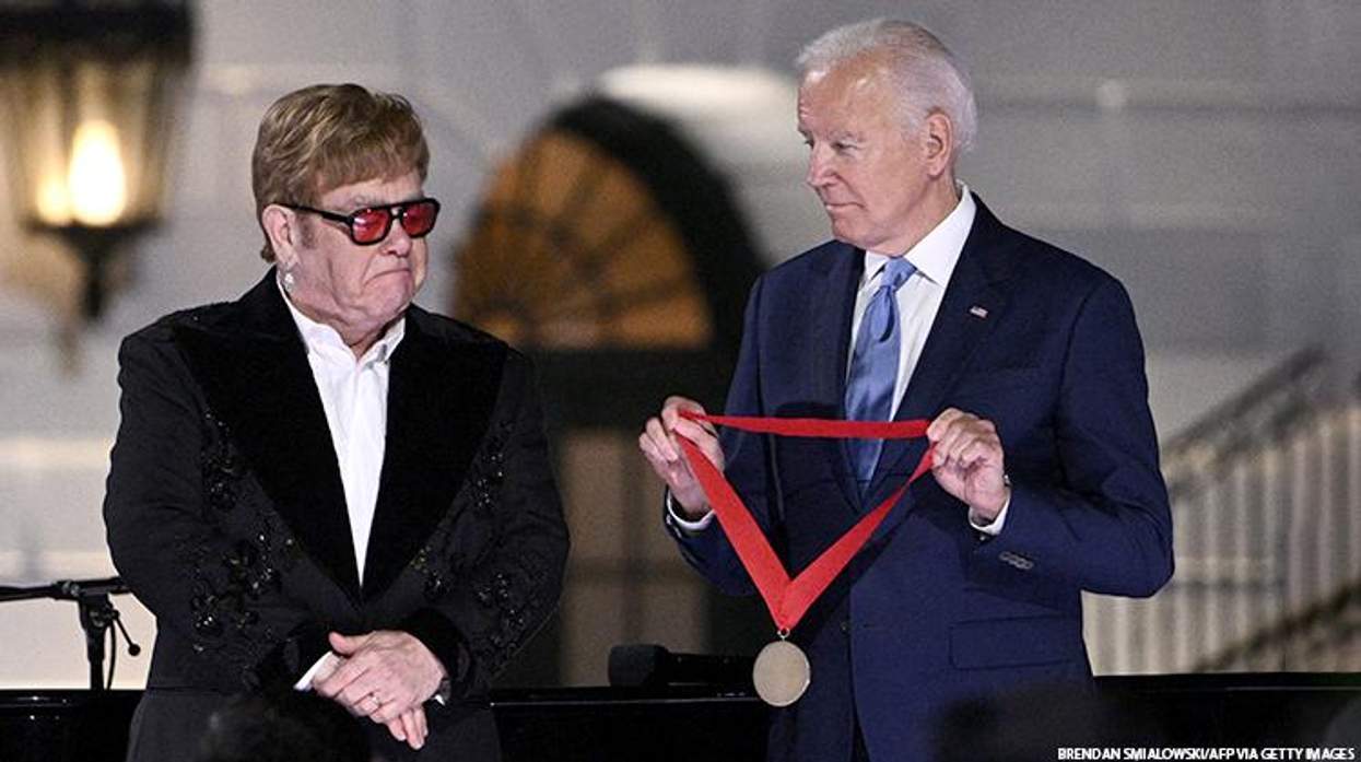 President Biden Drives Elton John to Tears With This Award