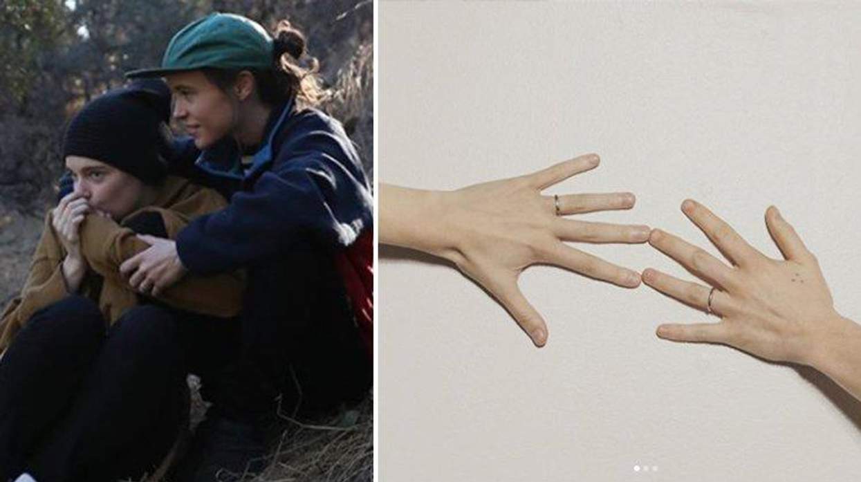 Ellen Page Just Tied the Knot with Her Partner