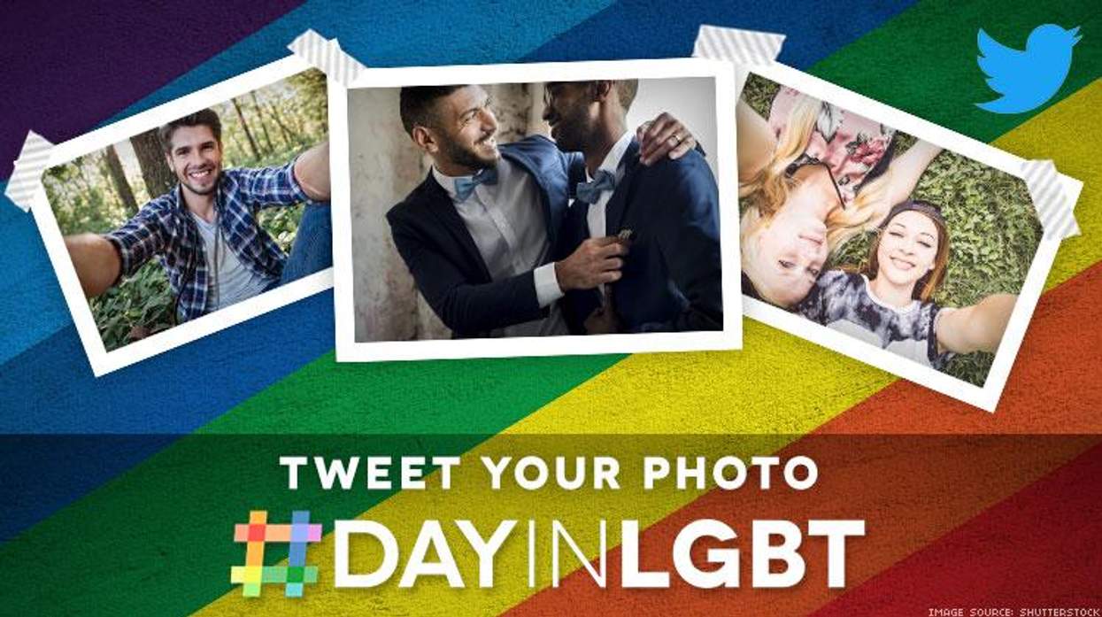 Follow #DayInLGBT on Twitter