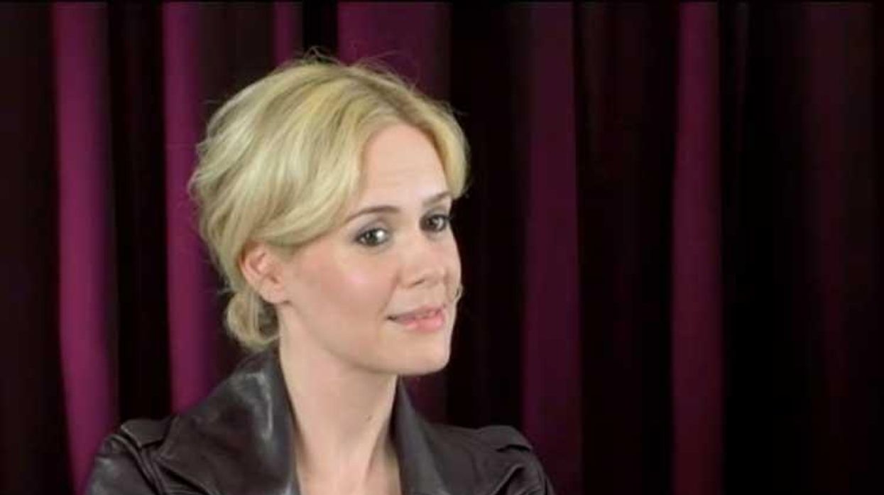 That Time Emmy Nominee Sarah Paulson Talked to Us About Lesbian TV Crushes and Lady Gaga