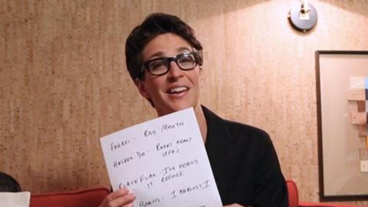 WATCH: Rachel Maddow Picks Punk Songs to Get You Through the Midterms