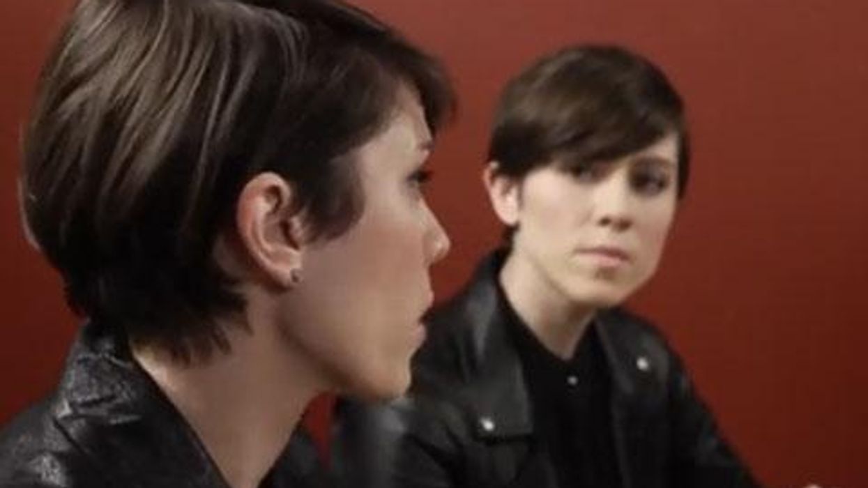 WATCH: Tegan and Sara Discuss Ellen Page's Inspiring HRC Shout Out