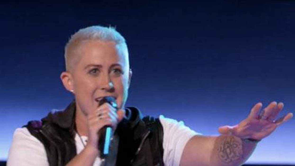 WATCH: Lesbian Country Singer Kristen Merlin Joins Team Shakira on The Voice
