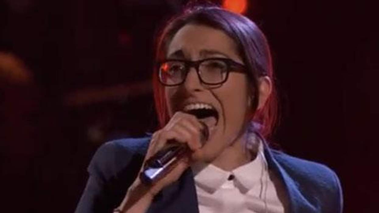 WATCH: Michelle Chamuel Returns to The Voice with 'Go Down Singing'