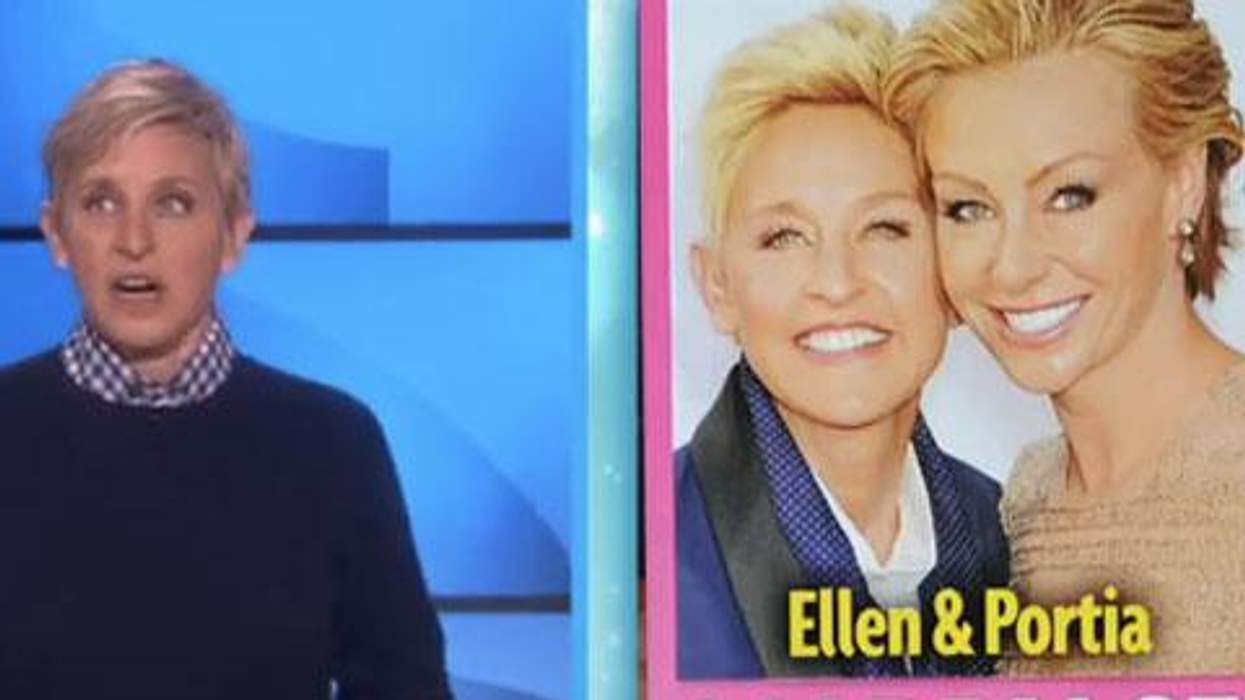 WATCH: Ellen Will Tell You if She and Portia Are Getting Divorced!