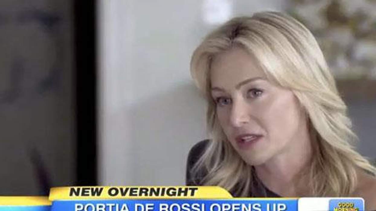 WATCH: Portia de Rossi - 'I Just Didn't Want to Be a Lesbian'