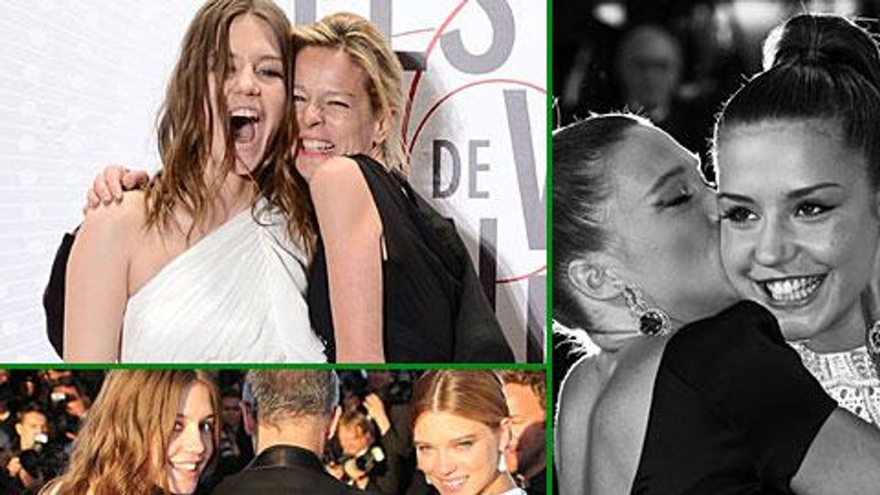 11 Examples of Blue is the Warmest Color's Léa Seydoux and Adèle Exarchopoulos Being Adorable in Real Life