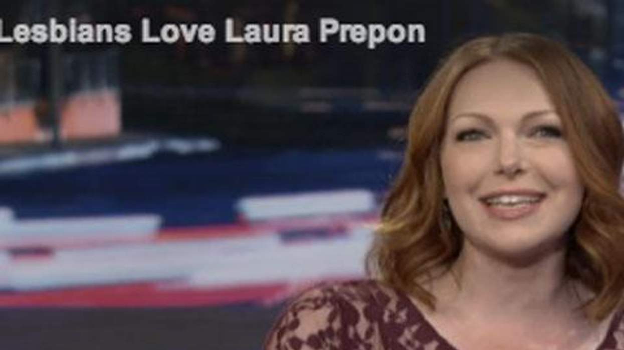 WATCH: OITNB's Laura Prepon on Kissing Girls
