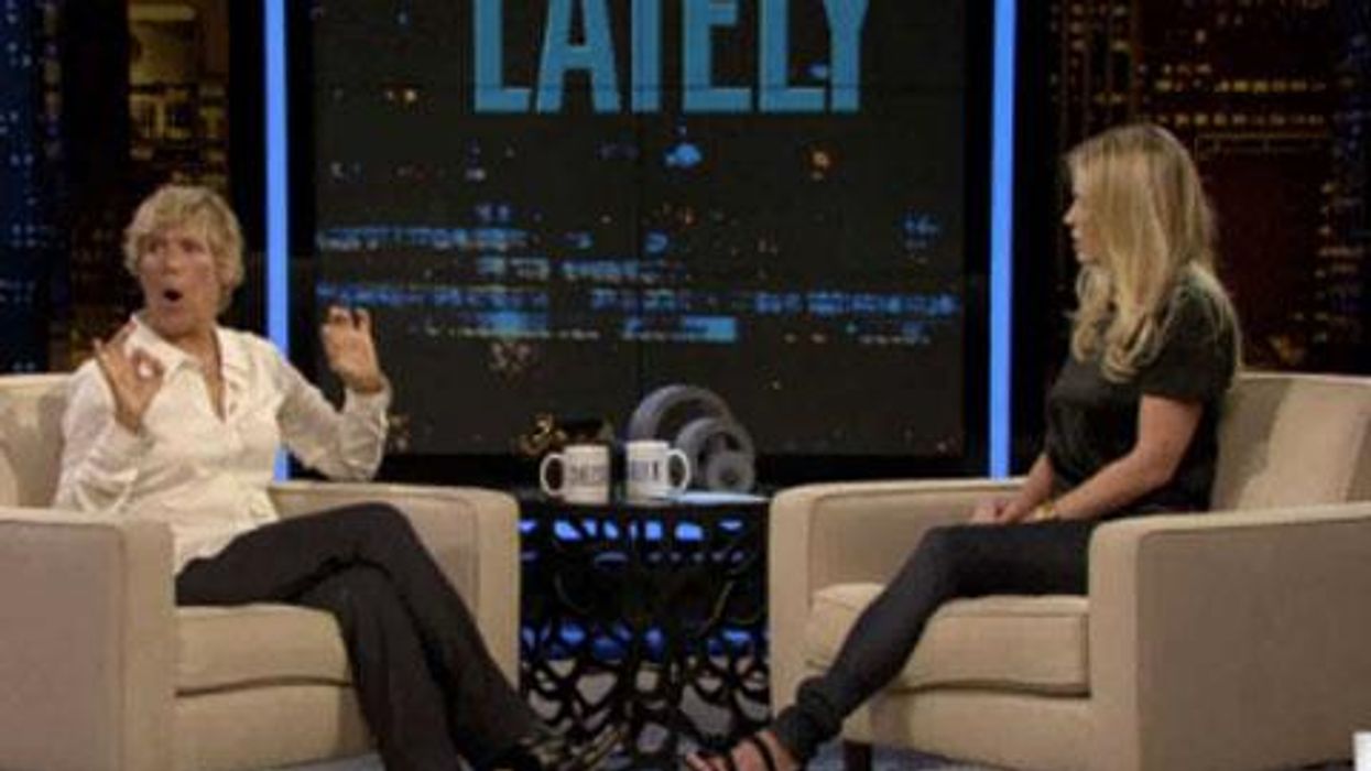 WATCH: Diana Nyad Matches Wits with Chelsea Handler