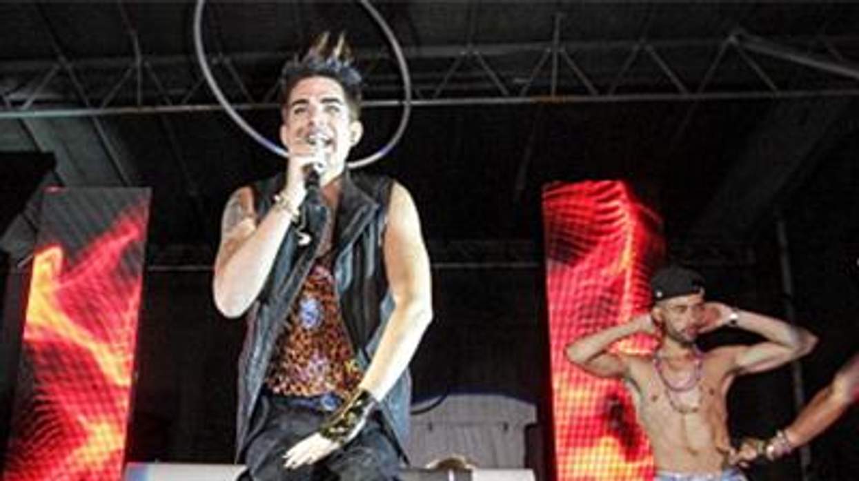 WATCH: Adam Lambert Rocks Miami Pride
