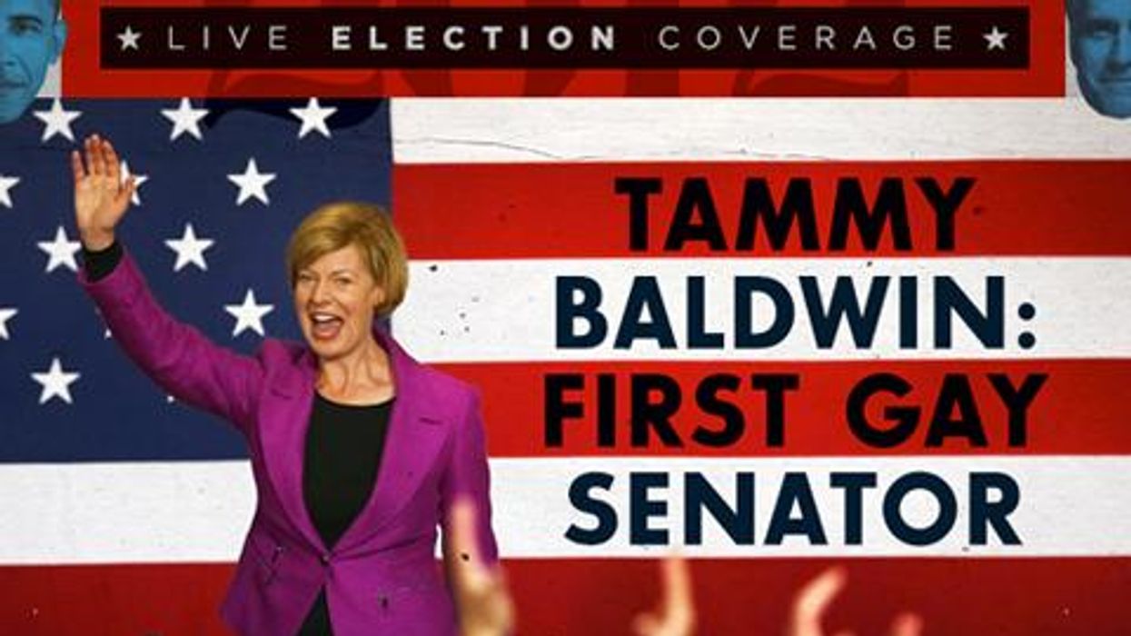 Tammy Baldwin is the Nations First Openly Gay Senator