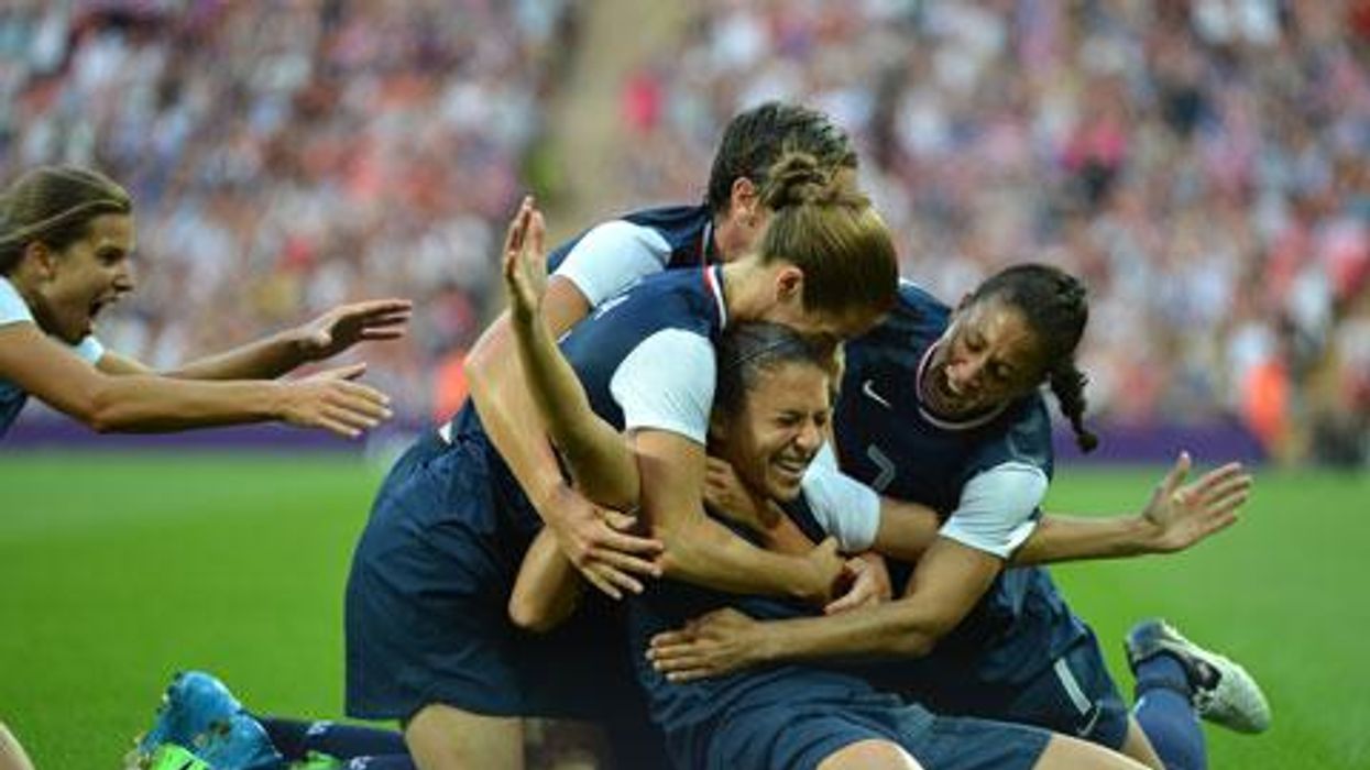 US Womens Soccer Team are Olympics Golden Girls