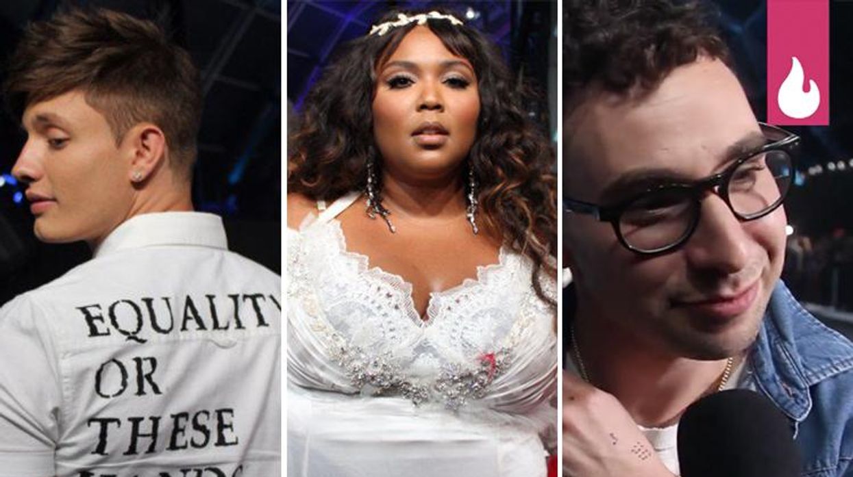 
Celebs at the Queerest VMAs Ever Call Out Trump's Trans Military Ban
