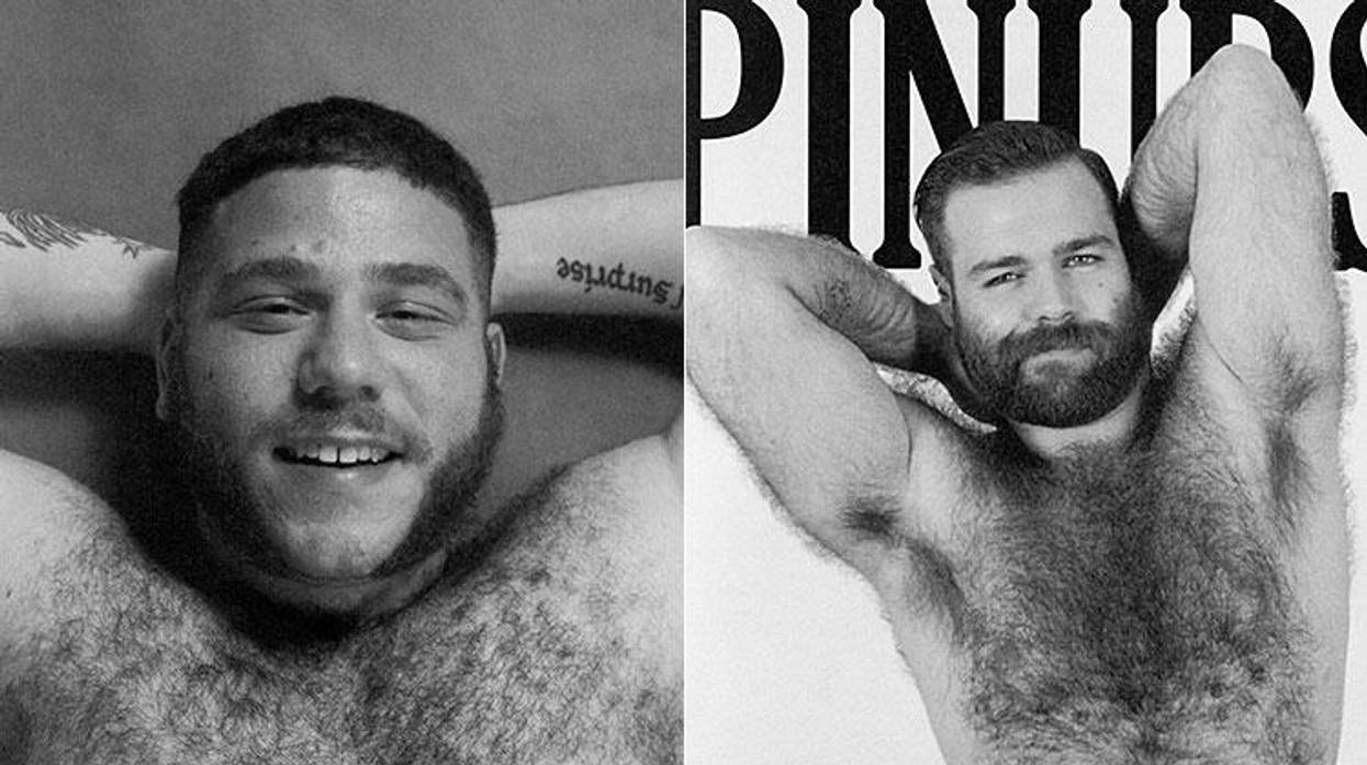 40 Photos of the Majestically Hairy Dudes of Pinups