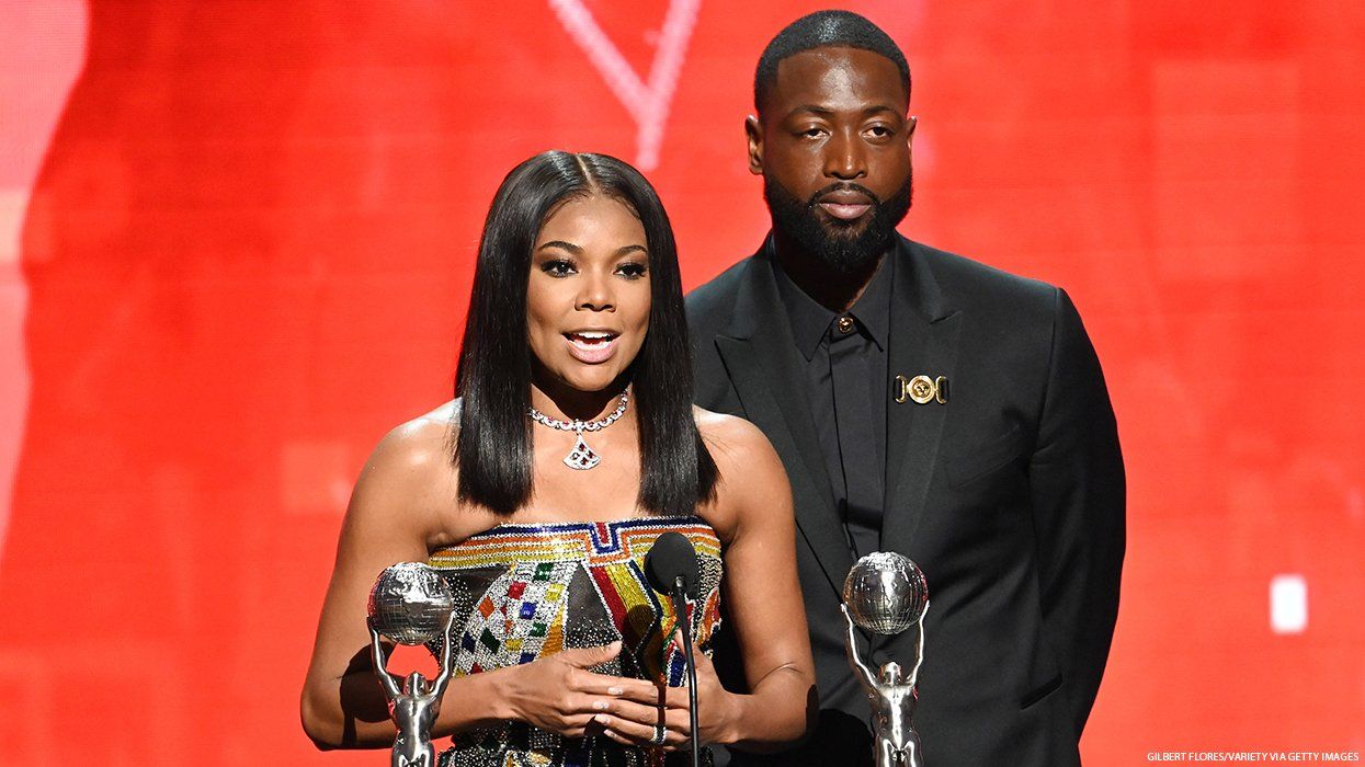 <p>Gabrielle Union-Wade & Dwyane Wade Stand for Trans Rights at NAACP Awards</p>