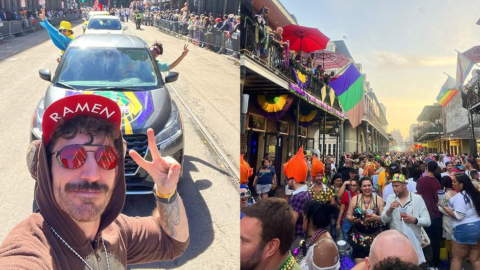 18 Beautifully Queer Images From New Orleans's Mardi Gras 2023