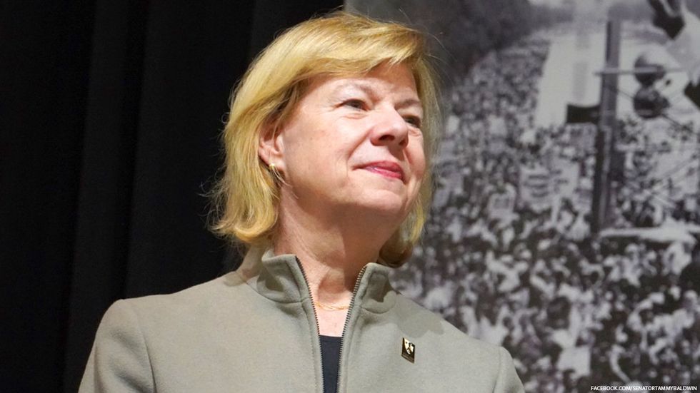 
<p>Tammy Baldwin, Country's First Out Senator, Announces Run for Re-Election</p>
