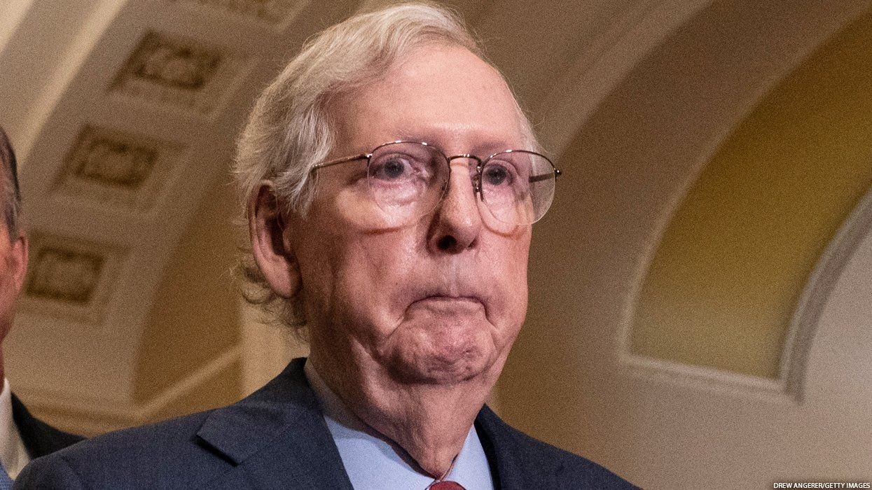 Mitch McConnell: Frozen in Time, Literally