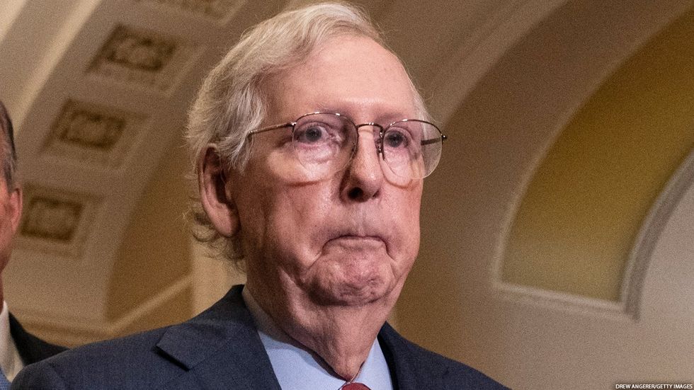 
Mitch McConnell: Frozen in Time, Literally
