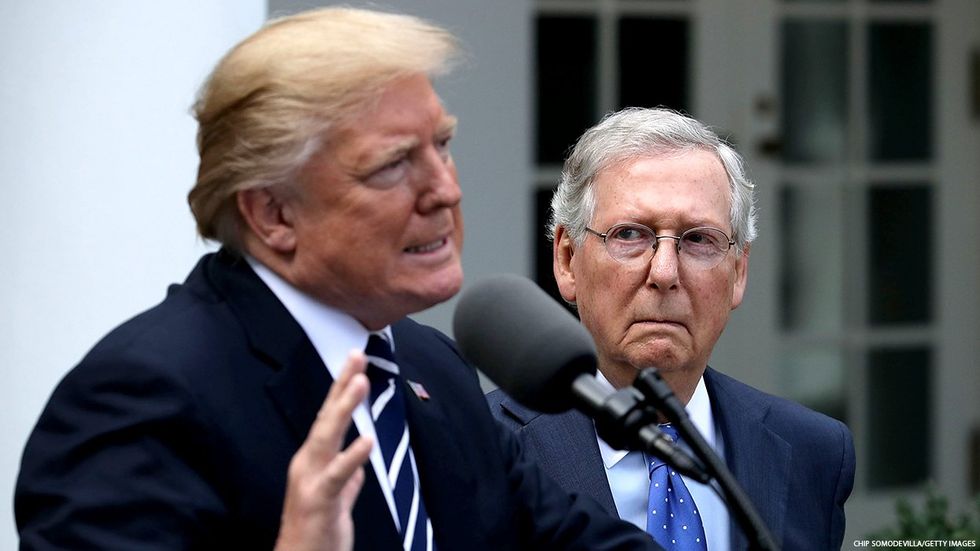 
<p>McConnell's Legacy in Flames as Trump Crime Show Swamps GOP</p>
