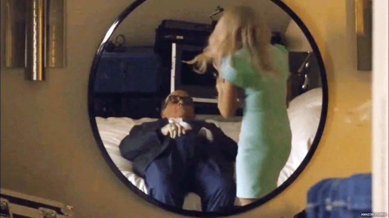 Rudy Giuliani and an Empty Bag of Cheez-Its