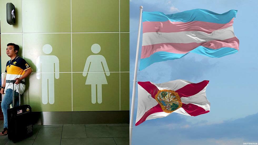 
<p>Florida's New Anti-Trans Rule Threatens Jobs of College Faculty For Bathroom Use</p>
