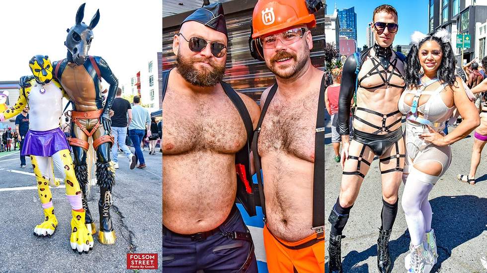 19 Sizzling Photos from Folsom Street Fair 2022 by Gooch