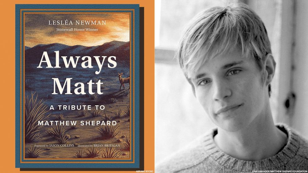 
25 Years After Matthew Shepard's Killing, Lesléa Newman Helps Us Make Sense of It
