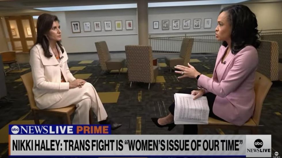 
Nikki Haley: 'I'll Aways Fight' Against Trans Women Athletes in Female Sports
