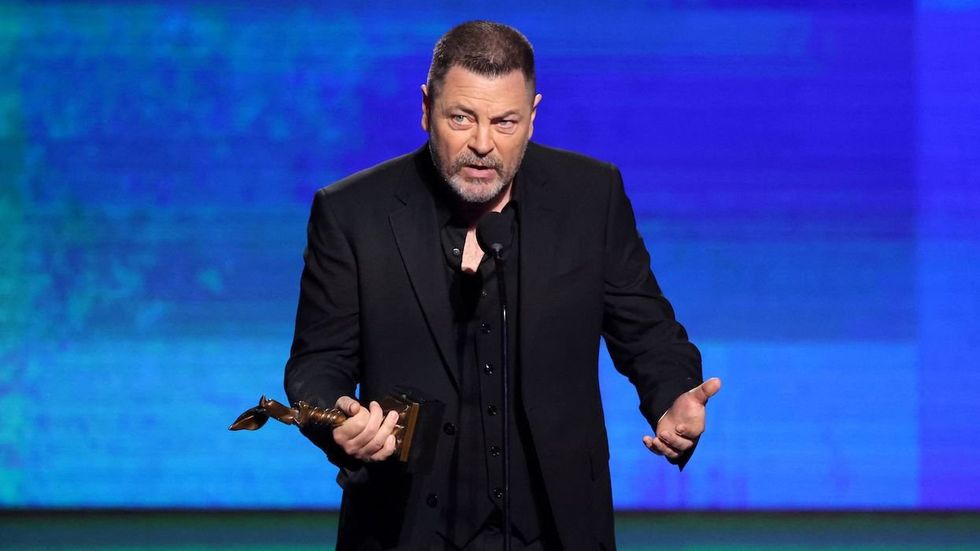 
Nick Offerman addresses ‘homophobic hate’ related to his Emmy-winning role on ‘Last of Us’
