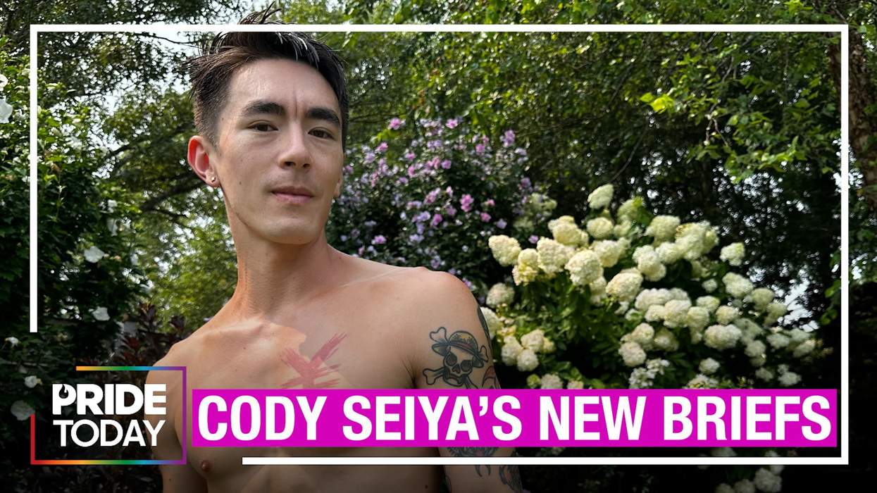 Adult star Cody Seiya's spicy new briefs are the year-round stocking stuffer