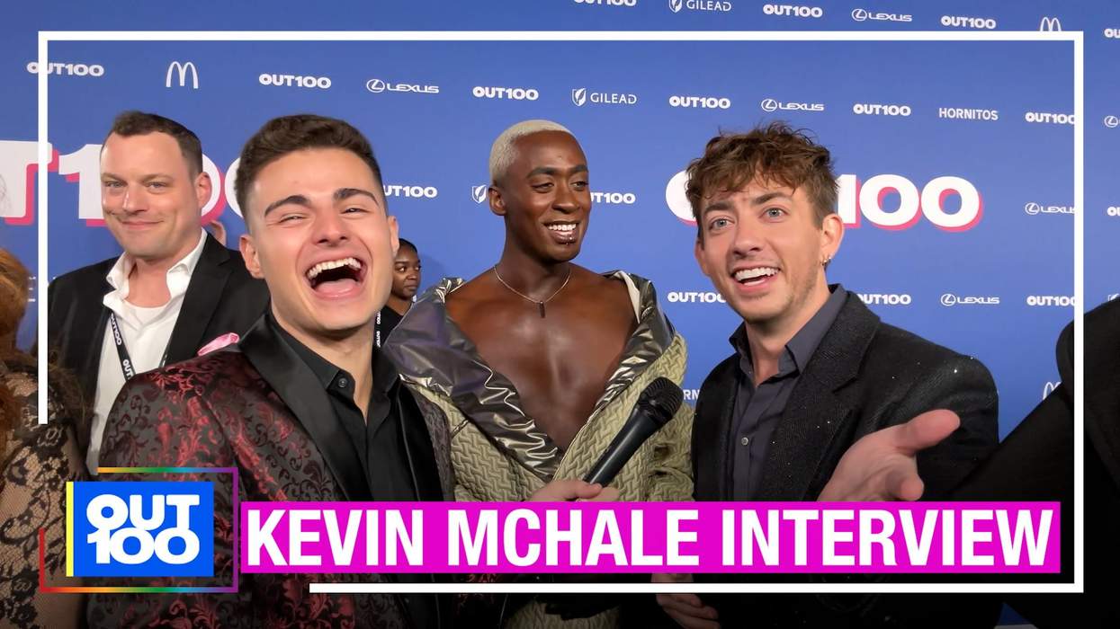 <p>Kevin McHale reacts to <em>Glee</em>'s 'Defying Gravity' soaring on music charts</p>