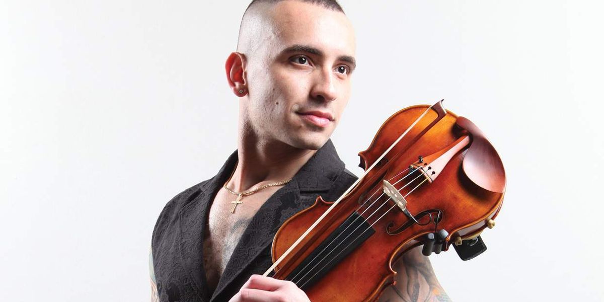 Marcos Aycox, aka The Tatted Violinist, found a better queer life through music