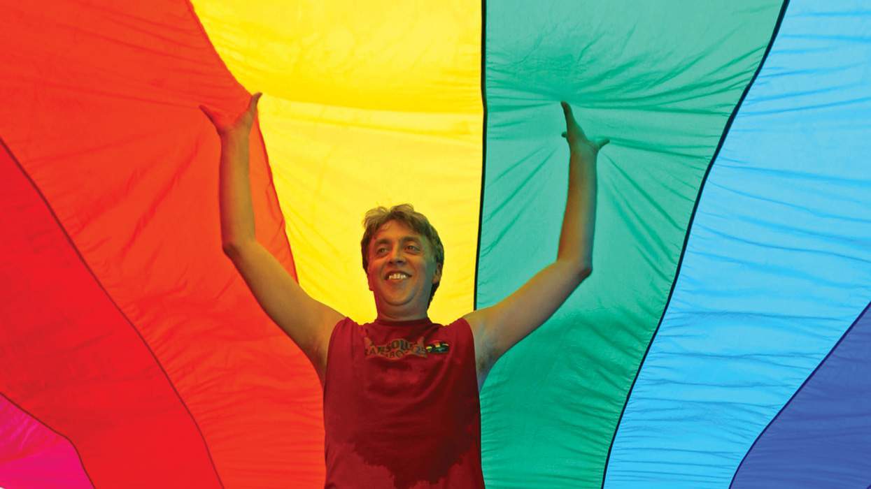Gilbert Baker’s original Pride flag takes a trip to Ireland