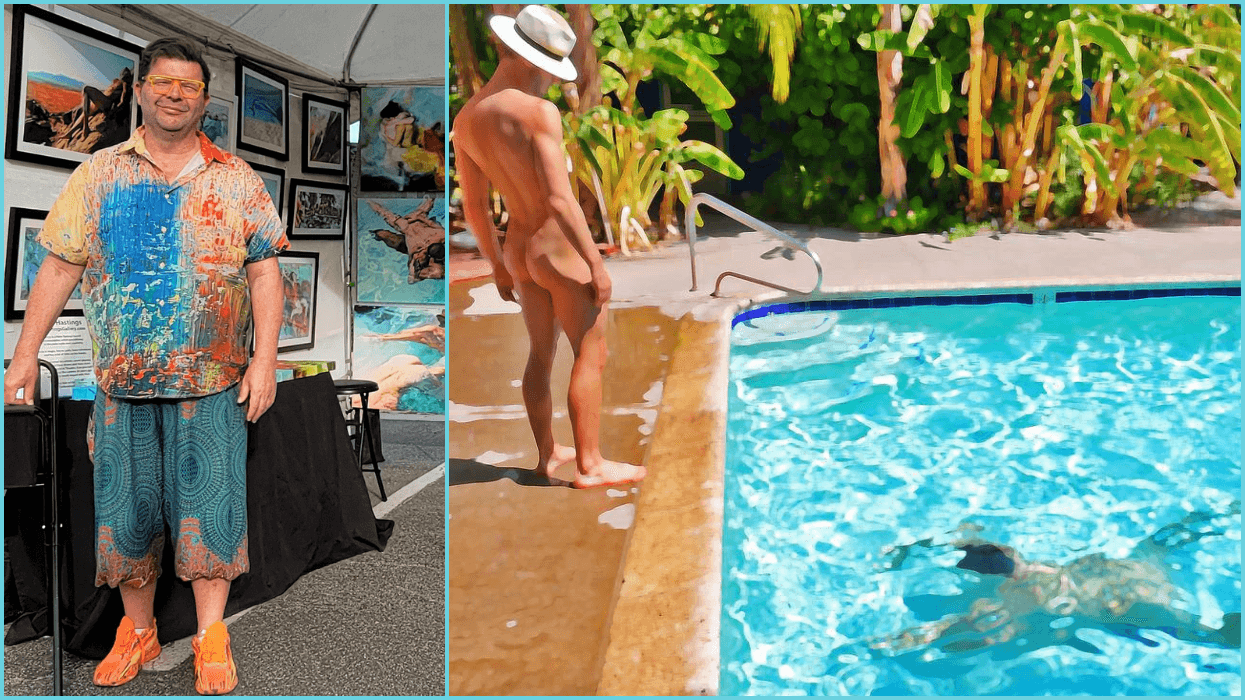 Capturing Hockney, Matisse & the beauty of male nudity with artist Terry Hastings