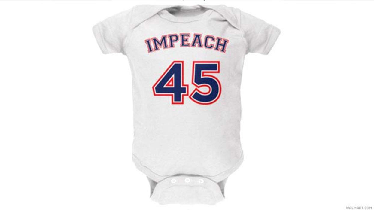 Impeach 45 onesie