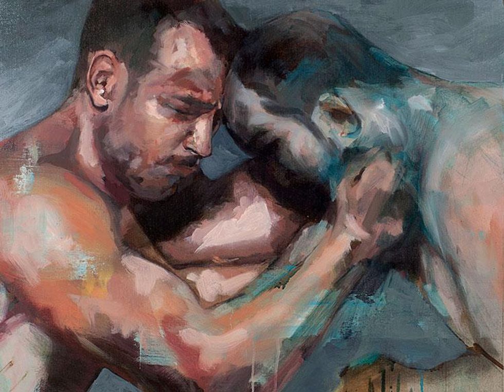 Innocence, 27x21", oil on linen, 2016