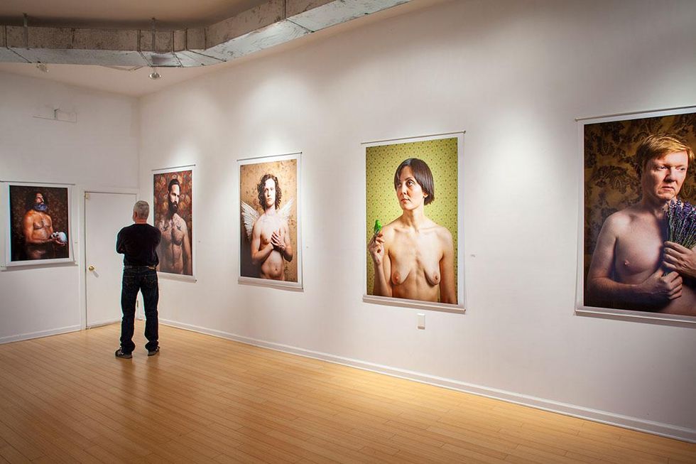 Installation #1 at CAS Arts, Livingston Manor, NY