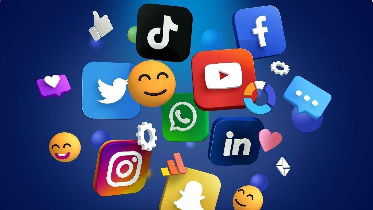 internet social media icons