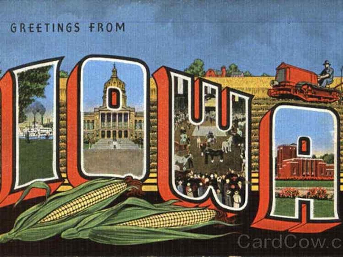 Iowa postcard