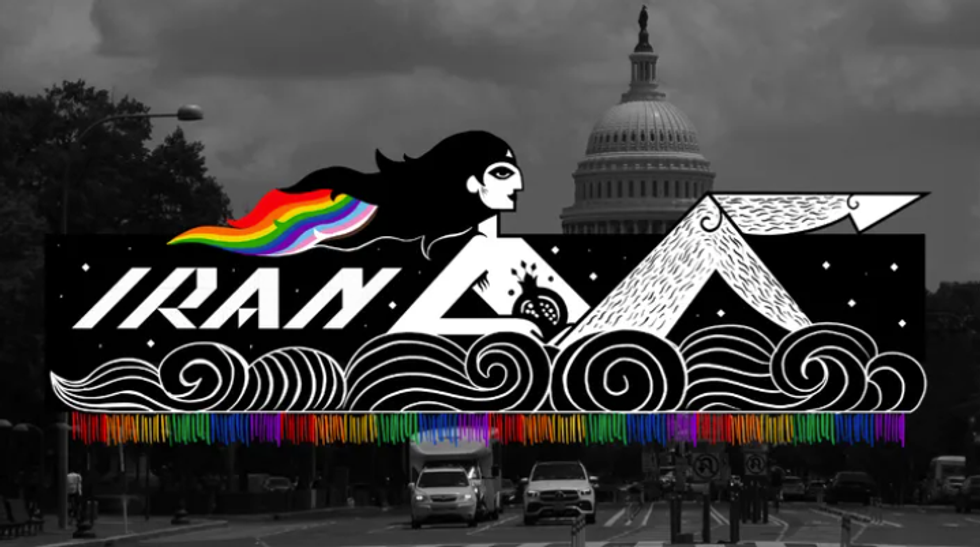 Iranian Queer Pride logo