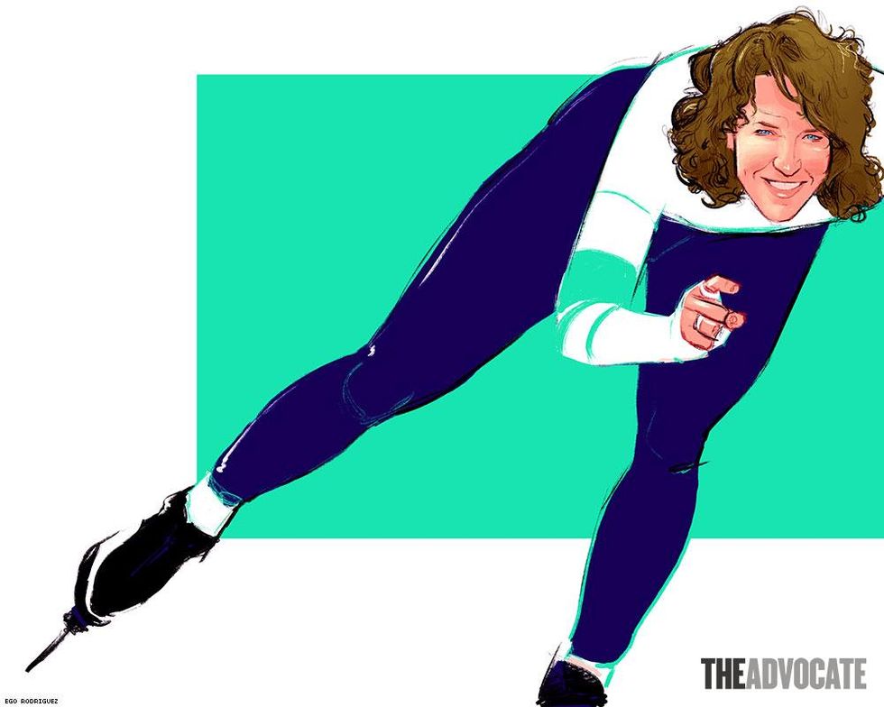 Ireen W\u00fcst, illustration by Ego Rodriguez