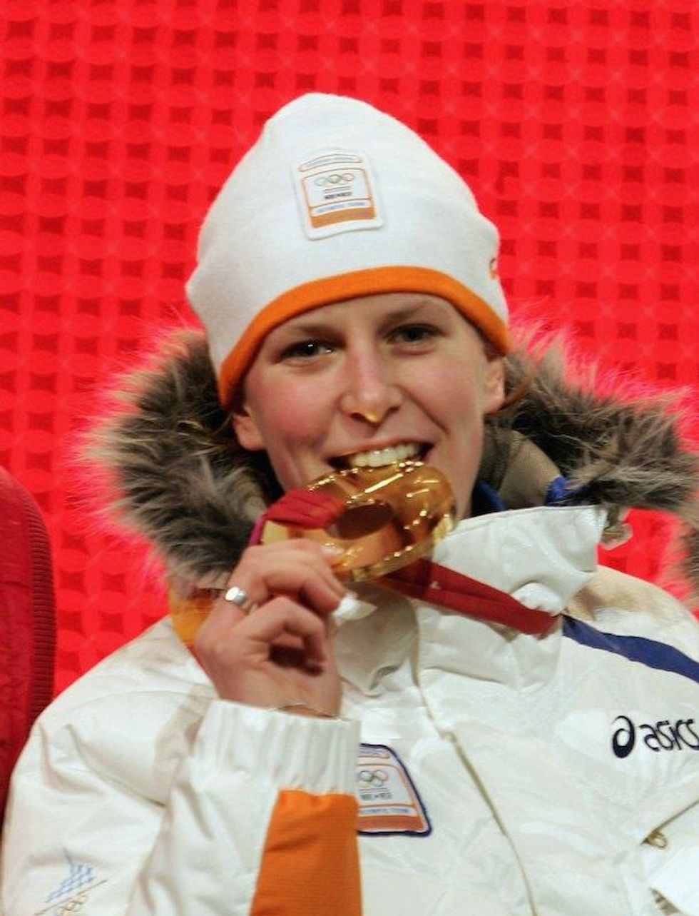Ireen Wurst Wins Gold at 2006 Winter Olympics in Turin