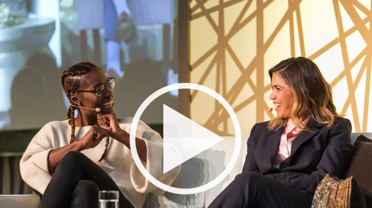 Issa Rae and America Ferrera at EmpowerME