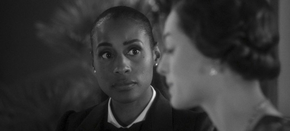 Issa Rae and Emma Corrin in Black Mirror's "Hotel Reverie"