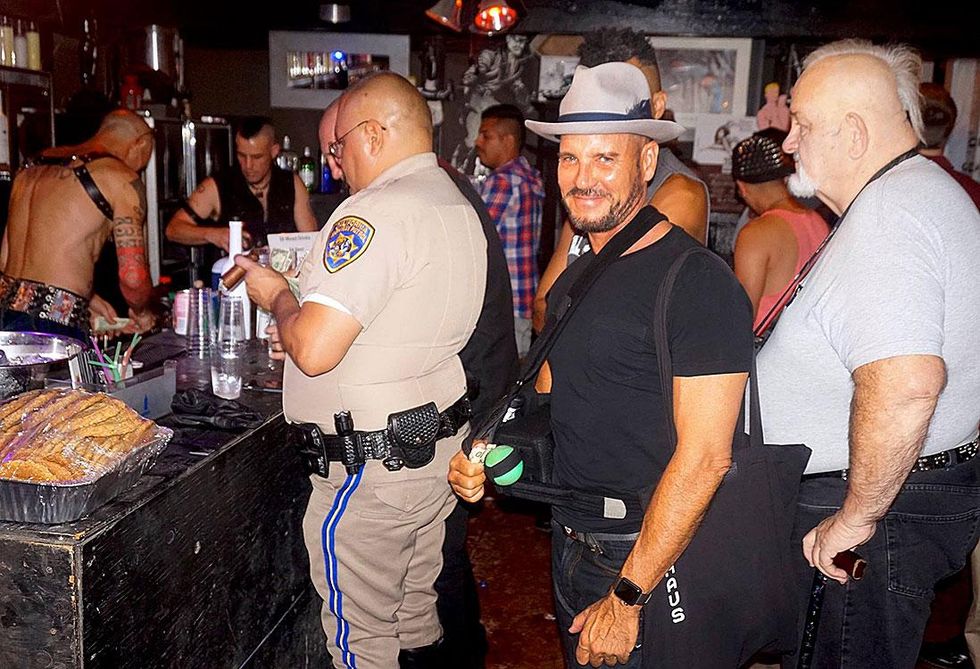 It's not a good party till the cops come, right?